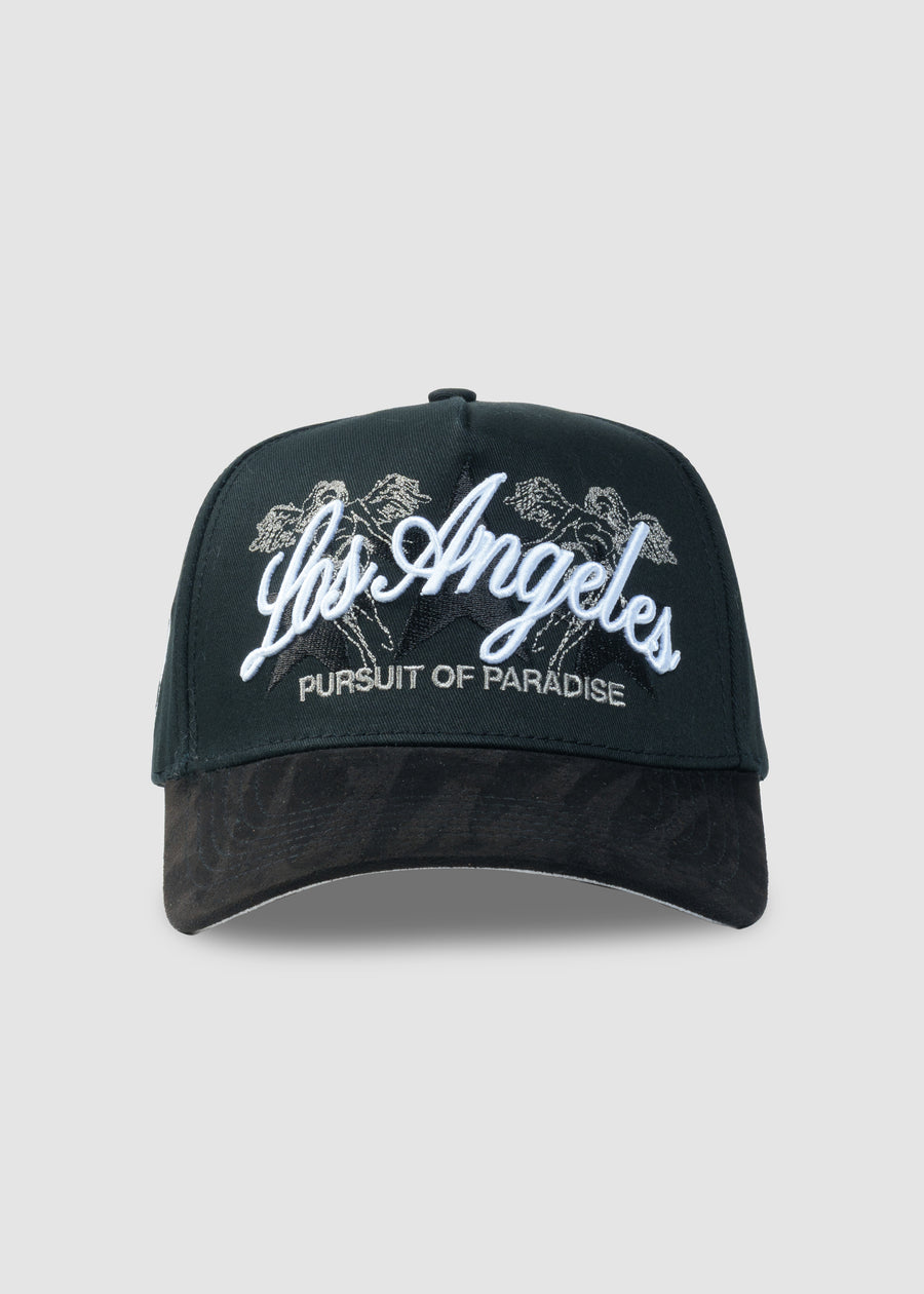 Premier A-Frame Snapback // Black
