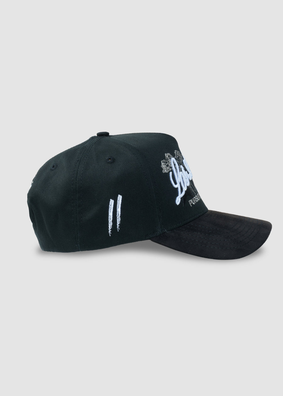 Premier A-Frame Snapback // Black