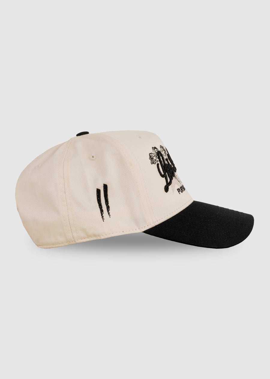 Premier A-Frame Snapback // Natural
