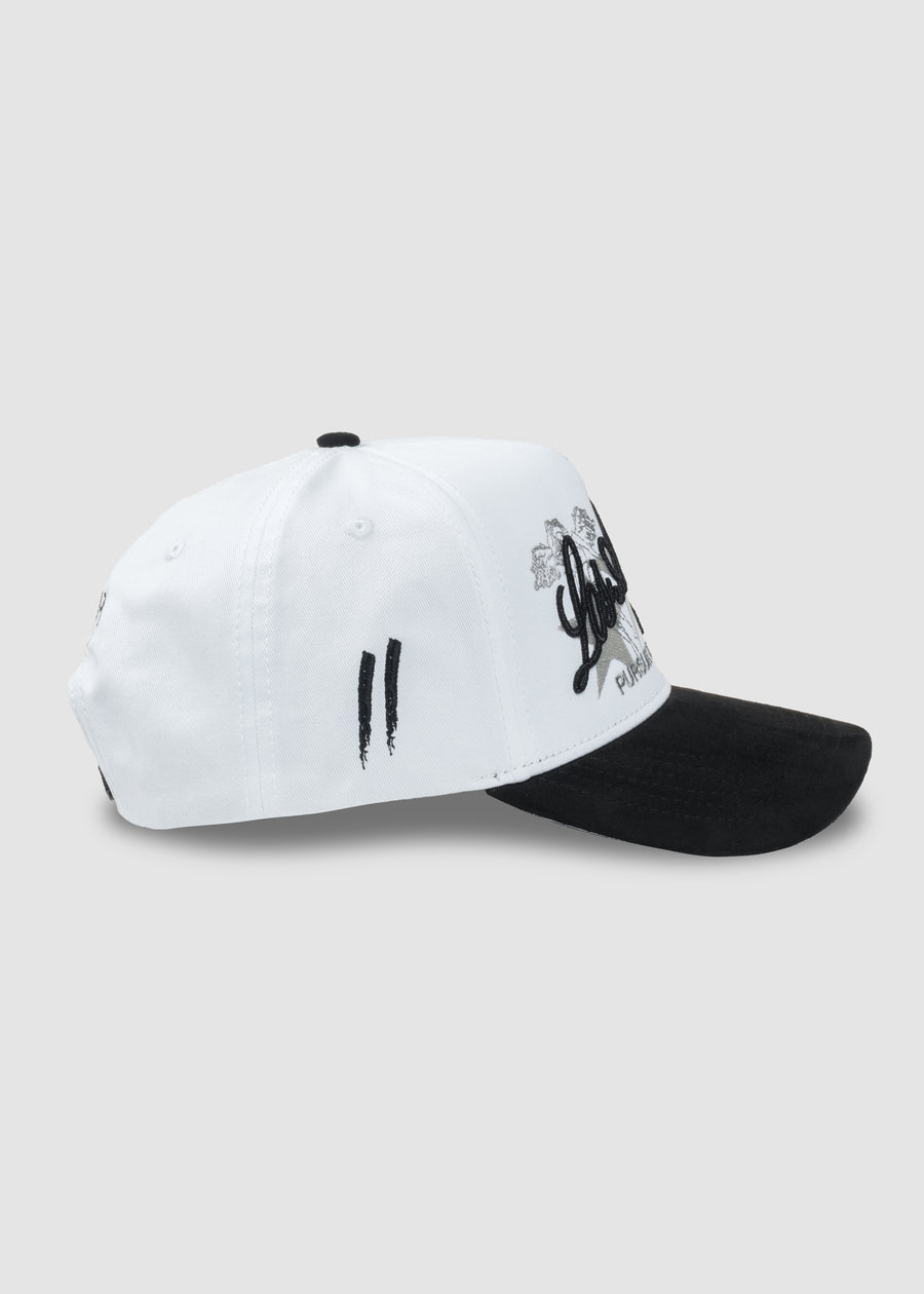 Premier A-Frame Snapback // White