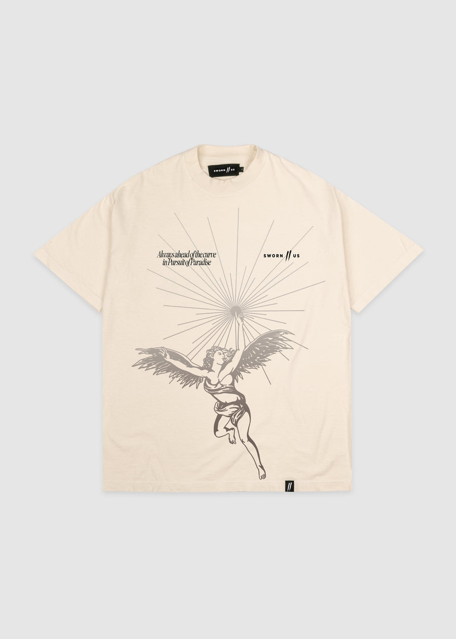 Pursuit Tee // Natural