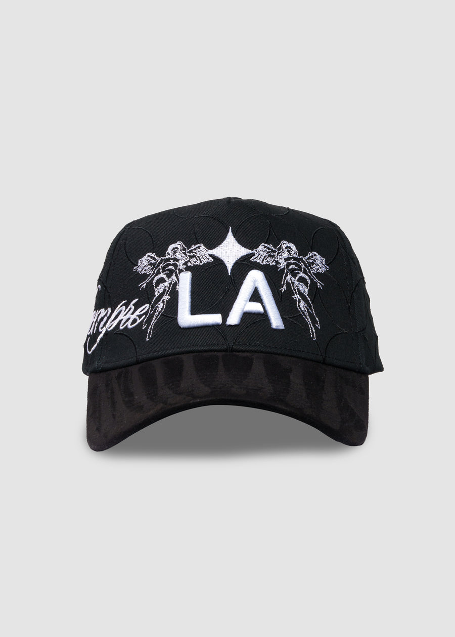 LA Galaxy Takeover A-Frame Snapback // Black