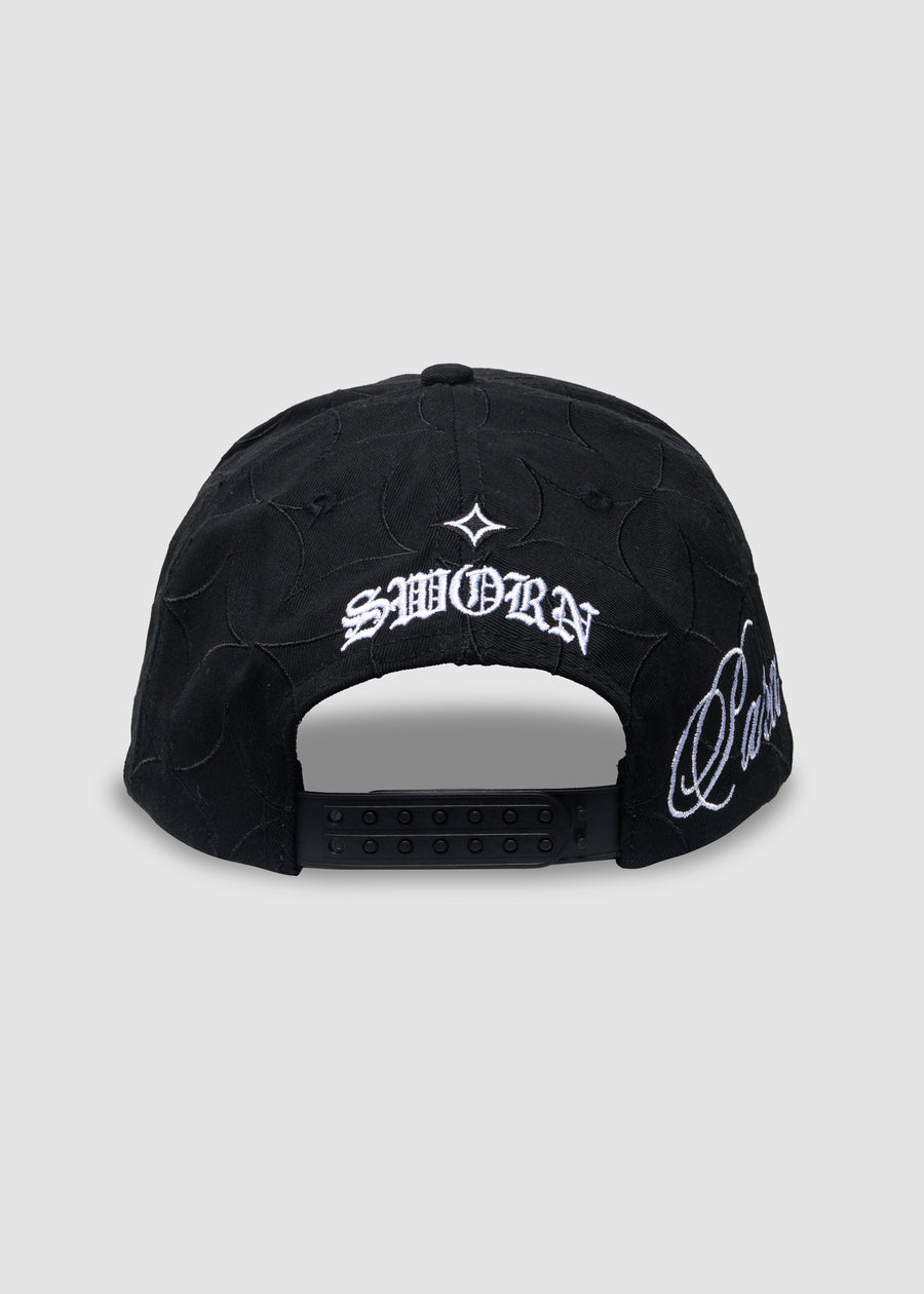 LA Galaxy Takeover A-Frame Snapback // Black
