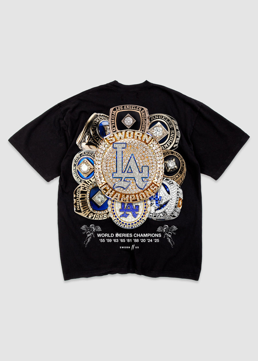 Number 9 Tee // Black