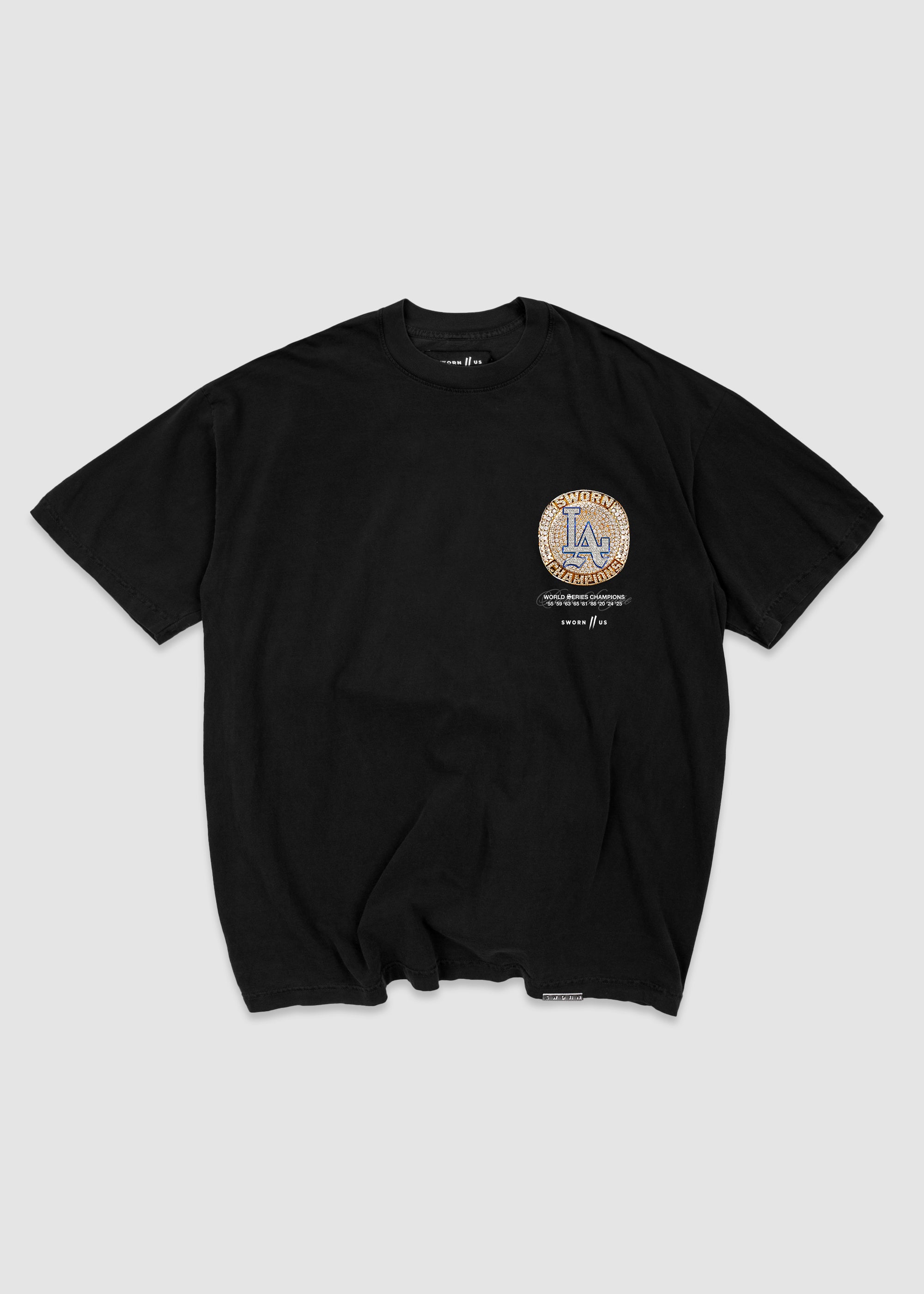 Number 9 Tee // Black