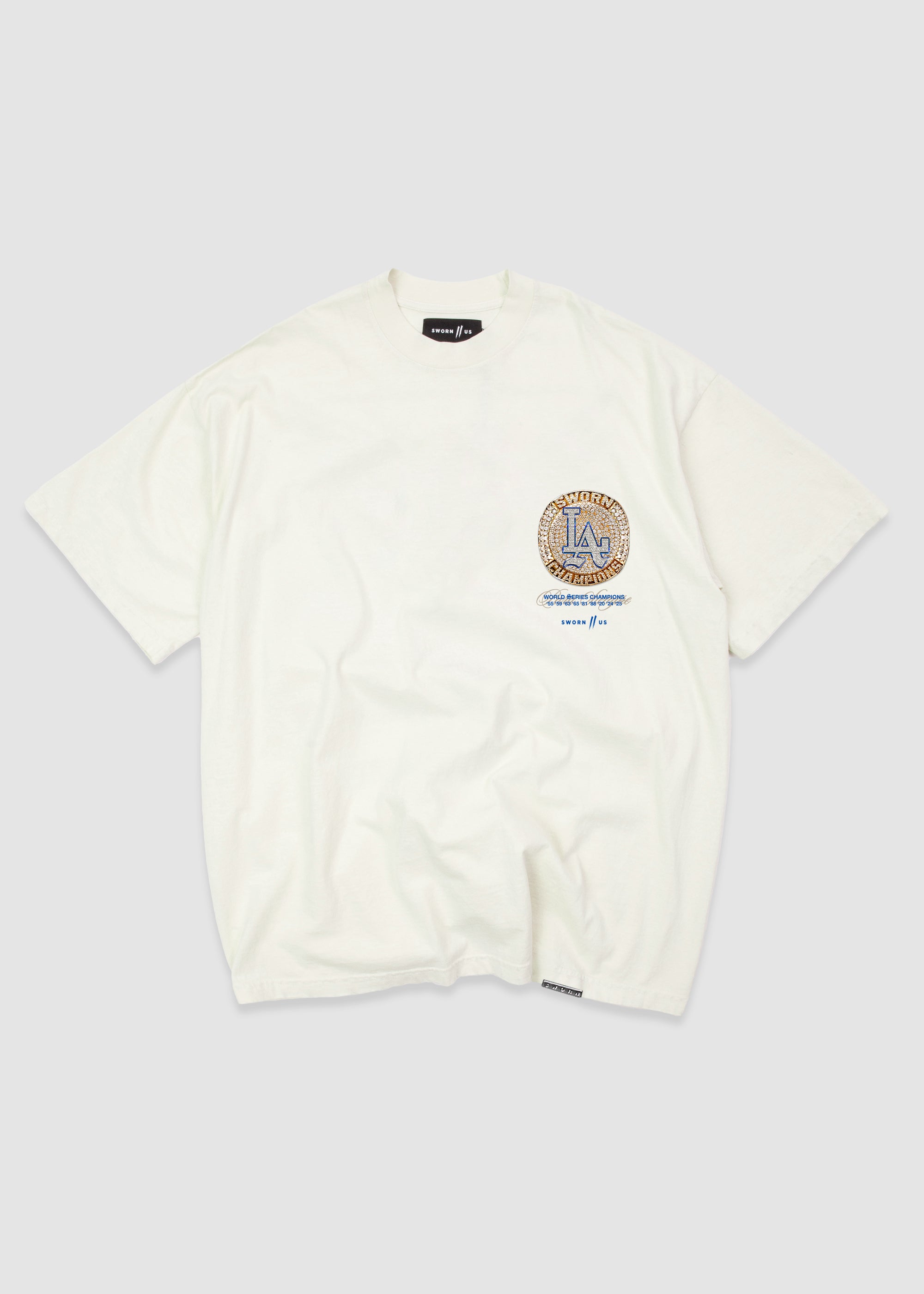 Number 9 Tee // Eggshell
