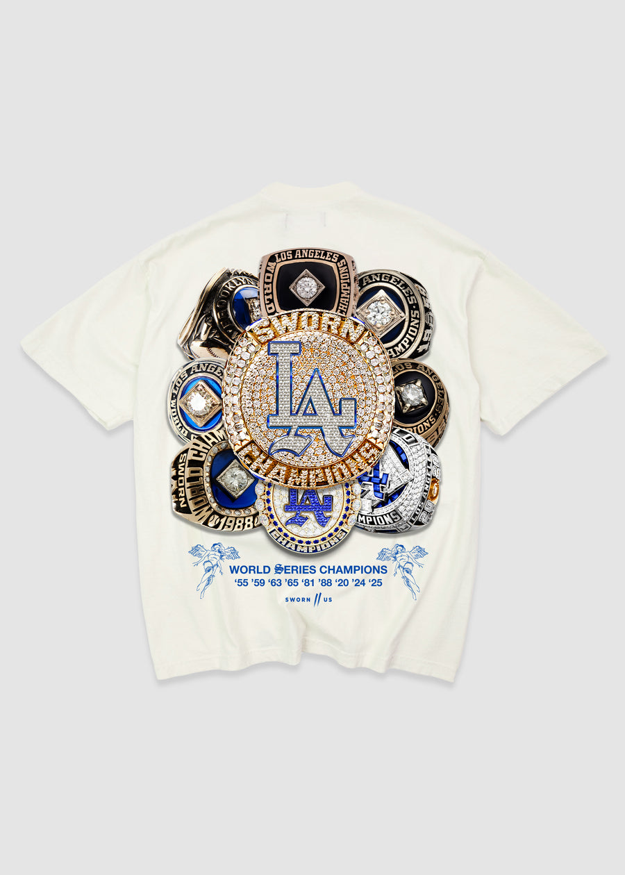 Number 9 Tee // Eggshell
