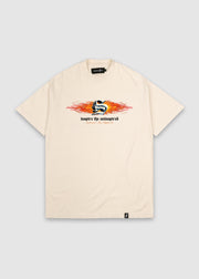 S-Flame Tee // Natural