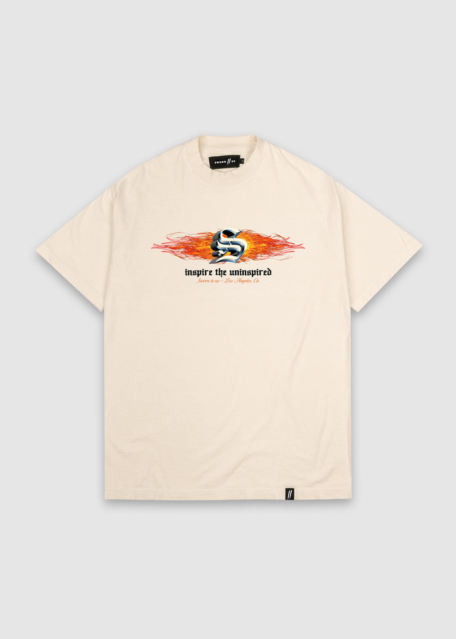 S-Flame Tee // Natural