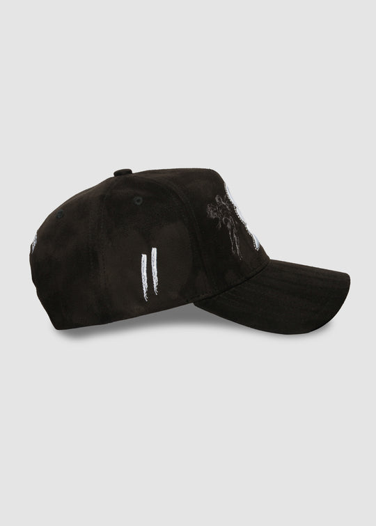 Icon Crystal A-Frame Snapback // Midnight