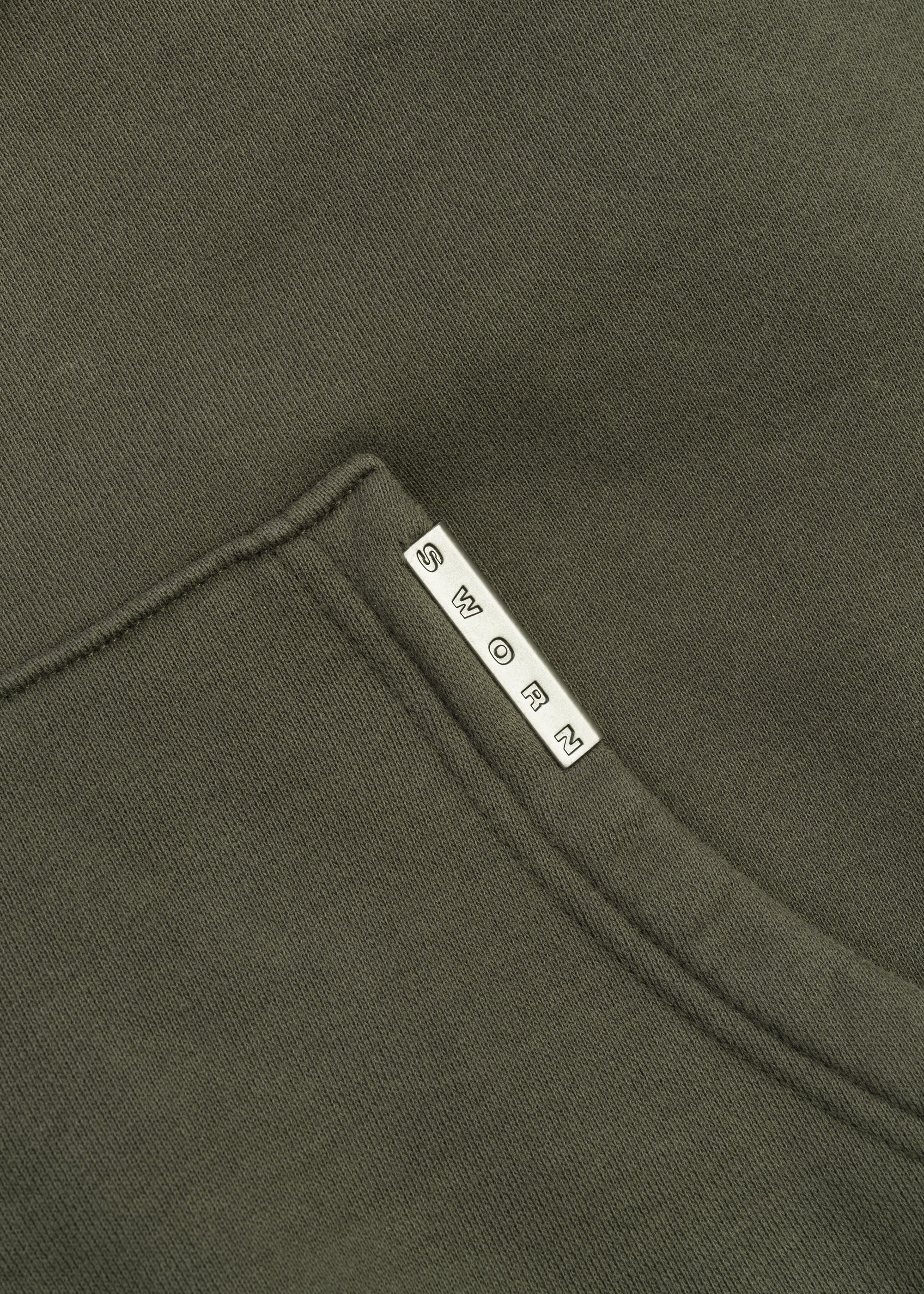 Script Angel Zip-up Hoodie // Washed Green – Sworn To Us