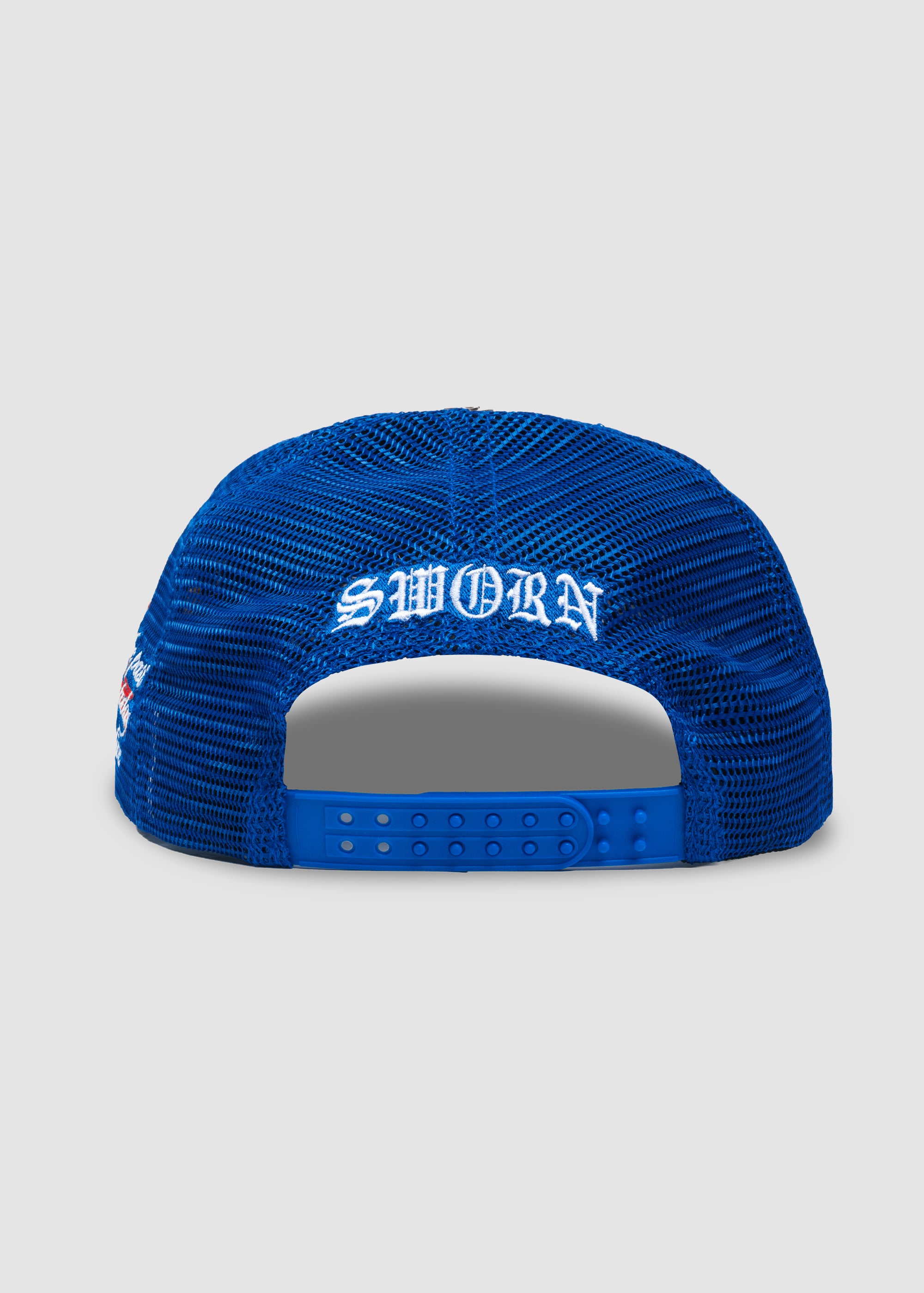 'S' Flame Trucker Snapback // Royal