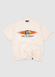 S-Flame Tee // Natural
