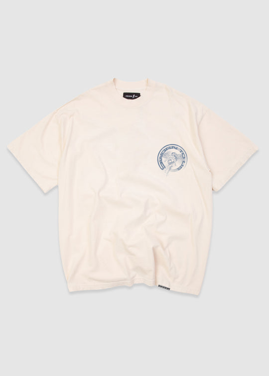 Sidewall Spirit Tee // Natural