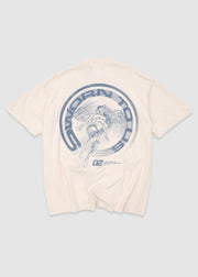 Sidewall Spirit Tee // Natural