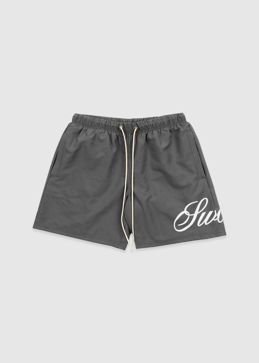 Spirit Angel Water Reactive Swim Short // Shadow