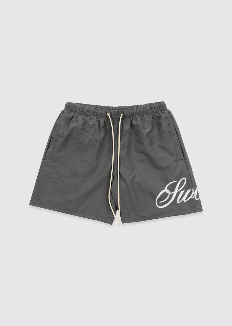 Spirit Angel Water Reactive Swim Short // Shadow