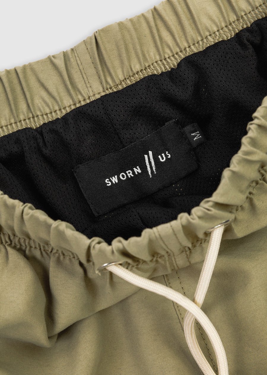 Spirit Angel Water Reactive Swim Short // Mushroom