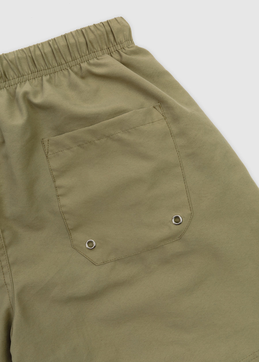 Spirit Angel Water Reactive Swim Short // Mushroom