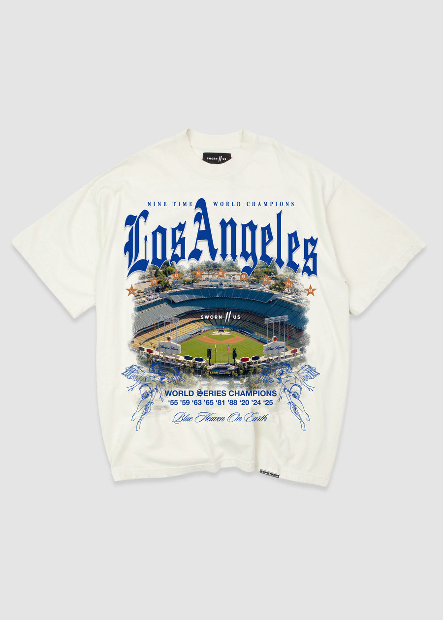 Stadium Tee // Eggshell