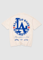 Back 2 Back Tee // Natural