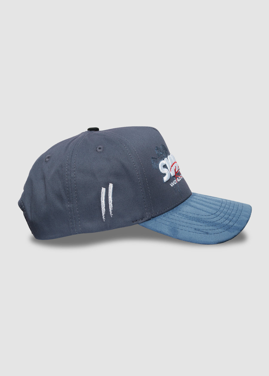Sworn Racing A-Frame Snapback // Indigo