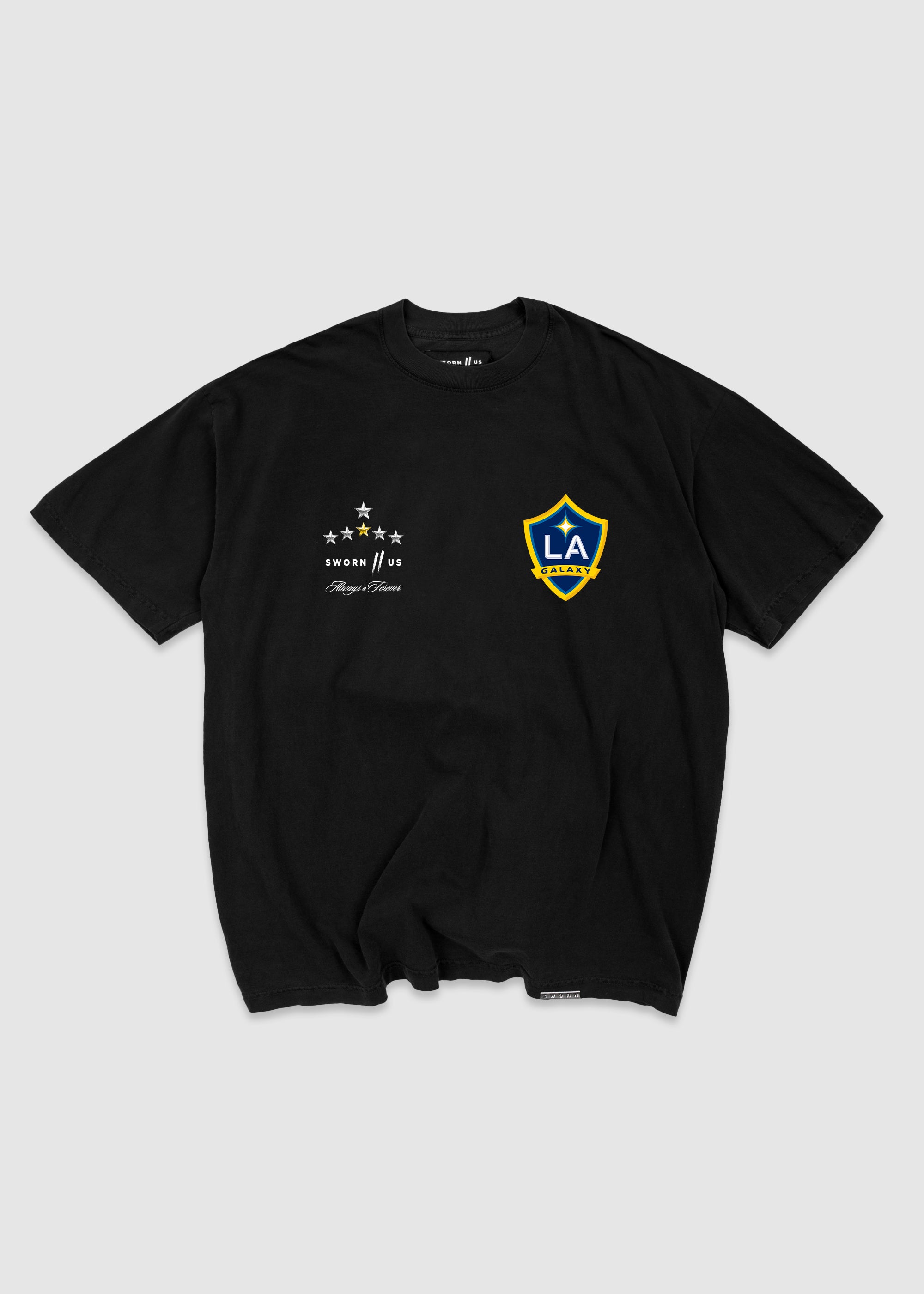 LA Galaxy Six Rings Tee // Black