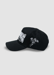 Heaven on Earth A-Frame Snapback // Black