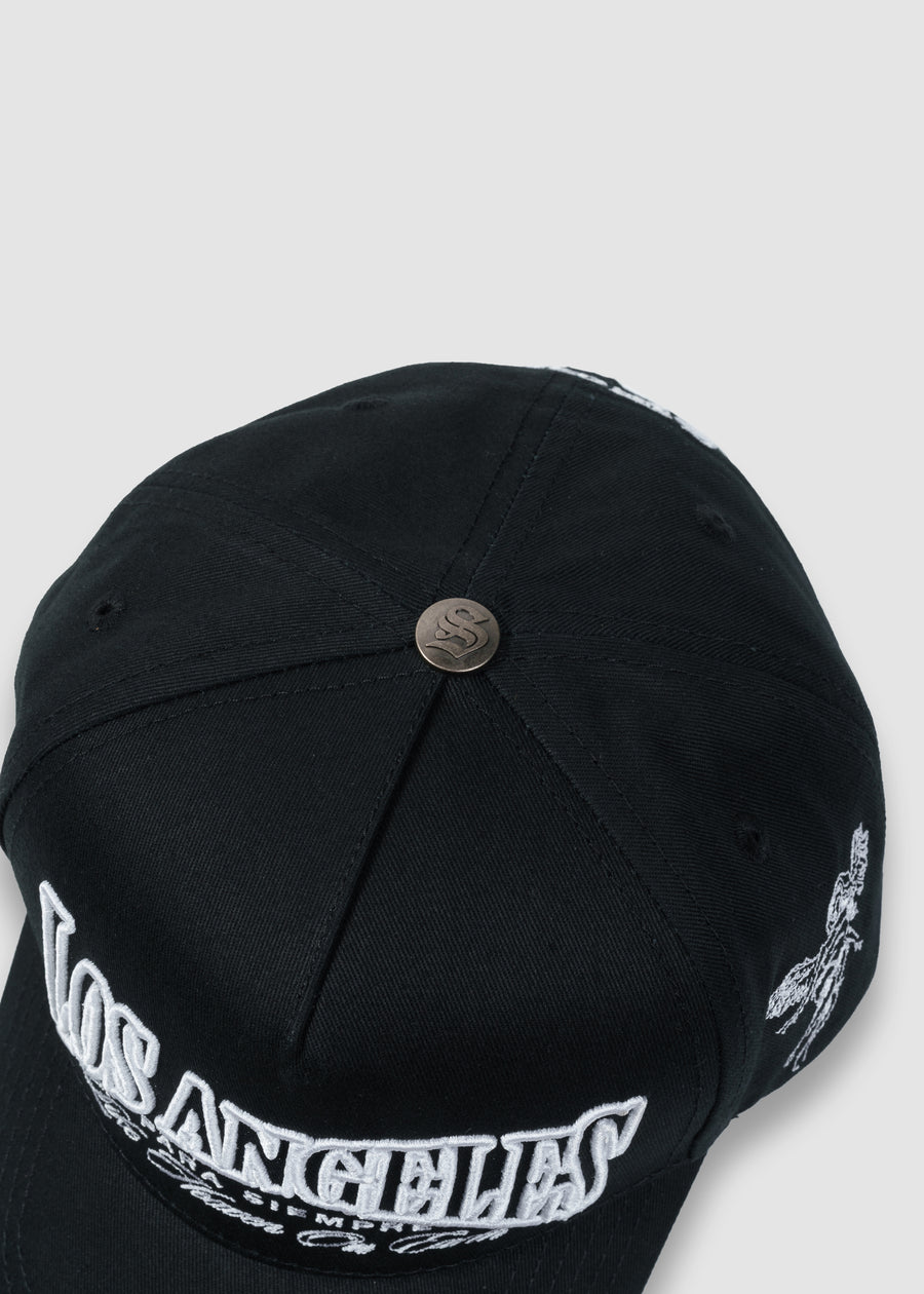 Heaven on Earth A-Frame Snapback // Black