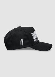 Unfinished Business A-Frame Snapback // Black