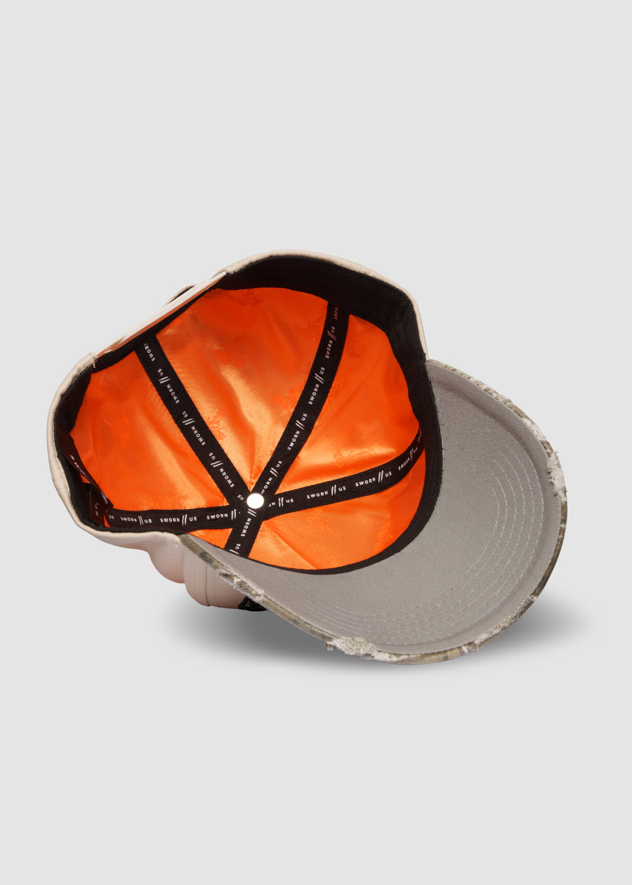 Unfinished Business A-Frame Snapback // Camo