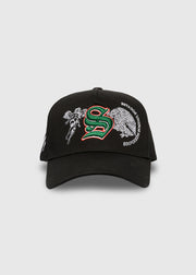 Unidos A-Frame Snapback // Black