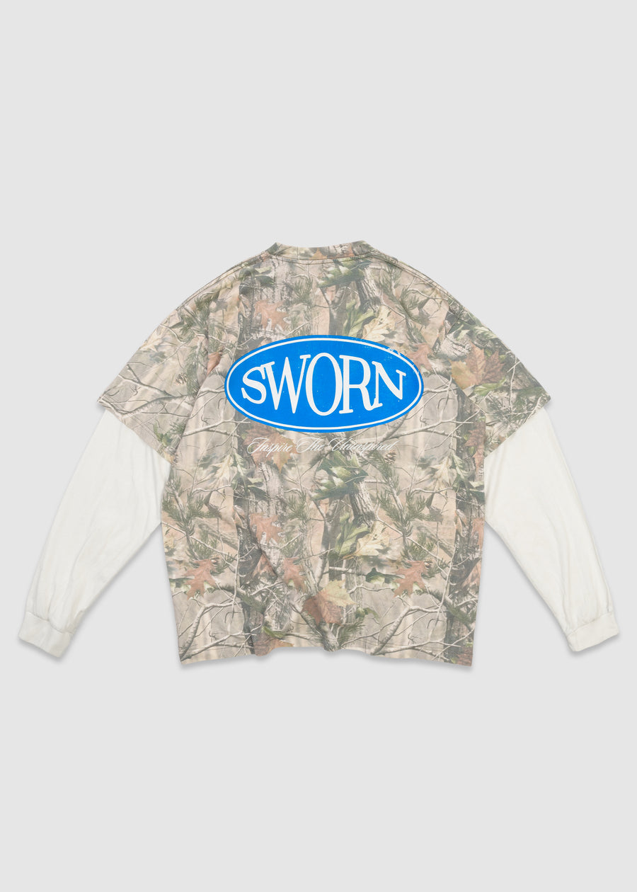 Union 2fer Longsleeve Tee // Camo