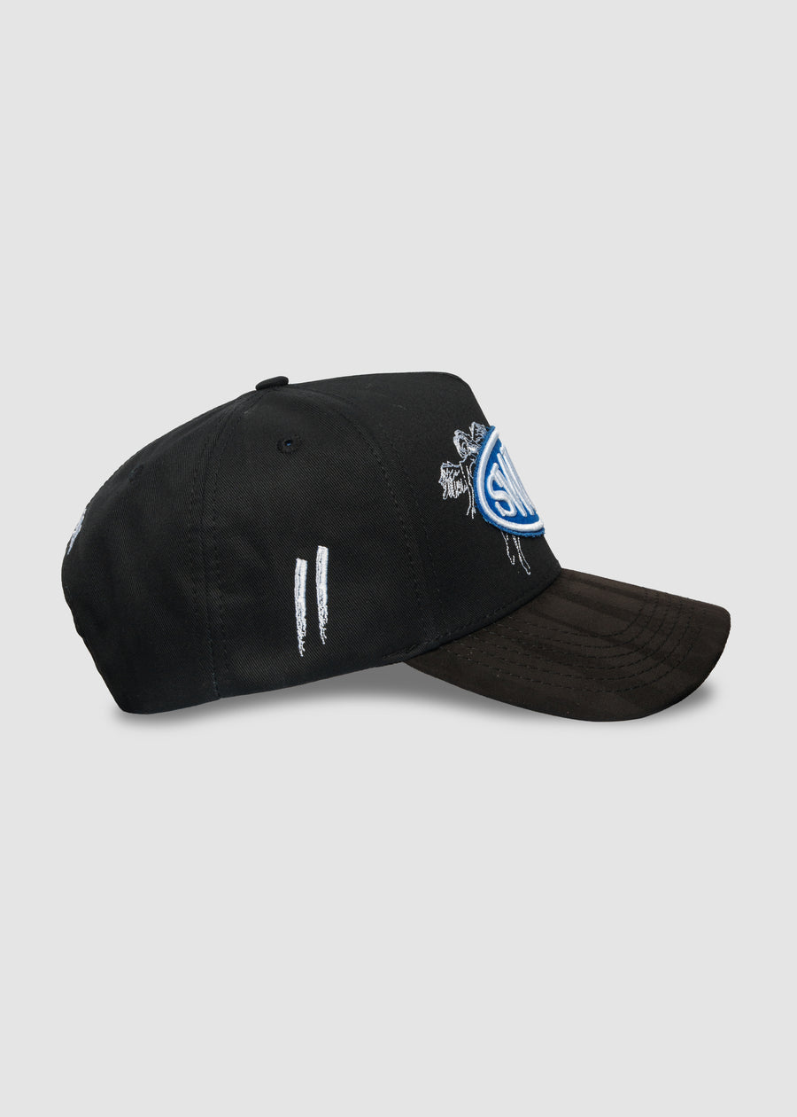 Union A-Frame Snapback // Black