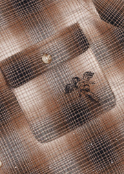Union Rhinestone Flannel // Espresso