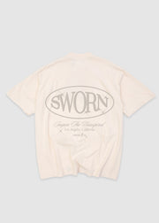 Tonal Union Tee // Natural