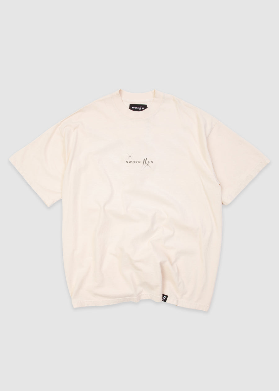 Tonal Union Tee // Natural