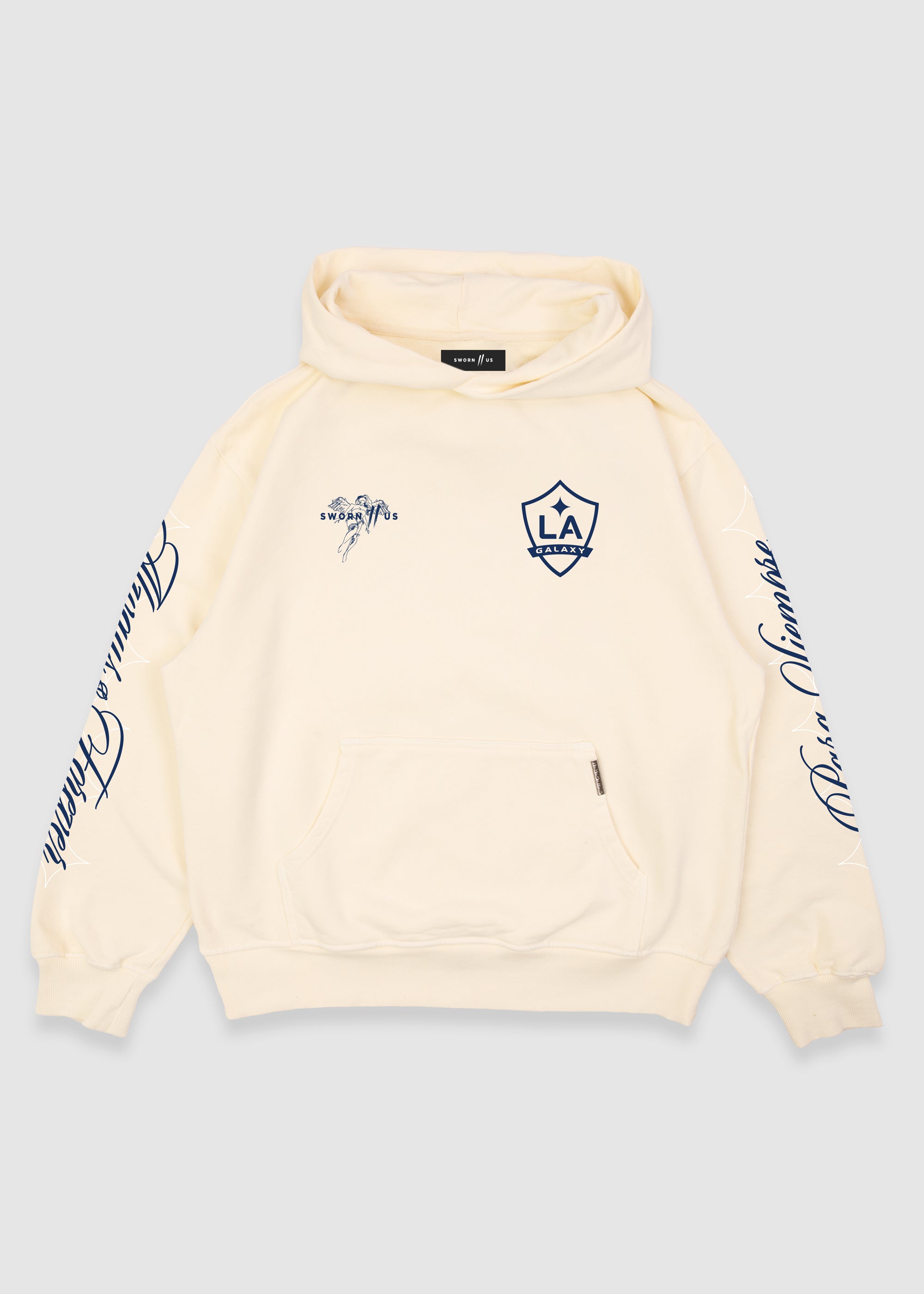 LA Galaxy MLS Champions Hoodie // Natural