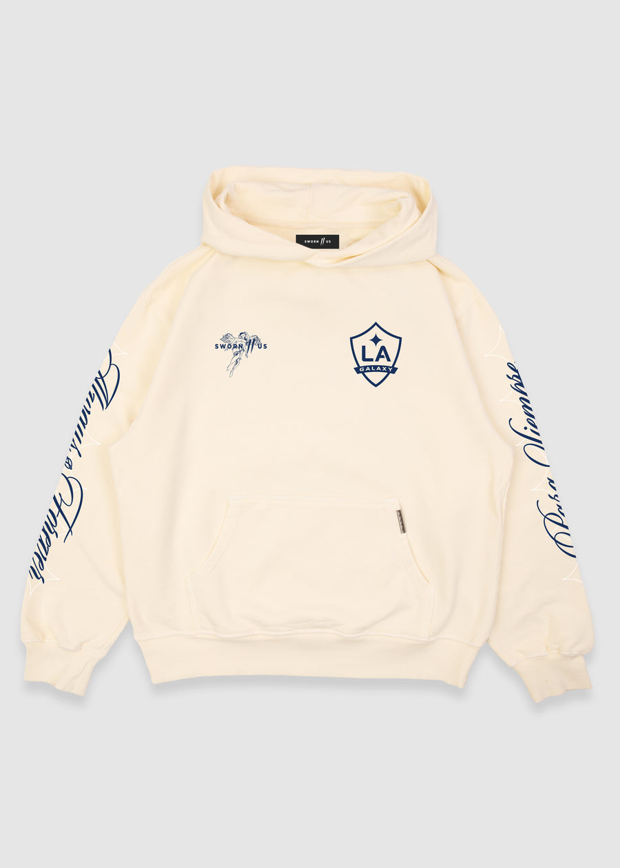 LA Galaxy MLS Champions Hoodie // Natural – Sworn To Us