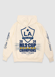LA Galaxy MLS Champions Hoodie // Natural