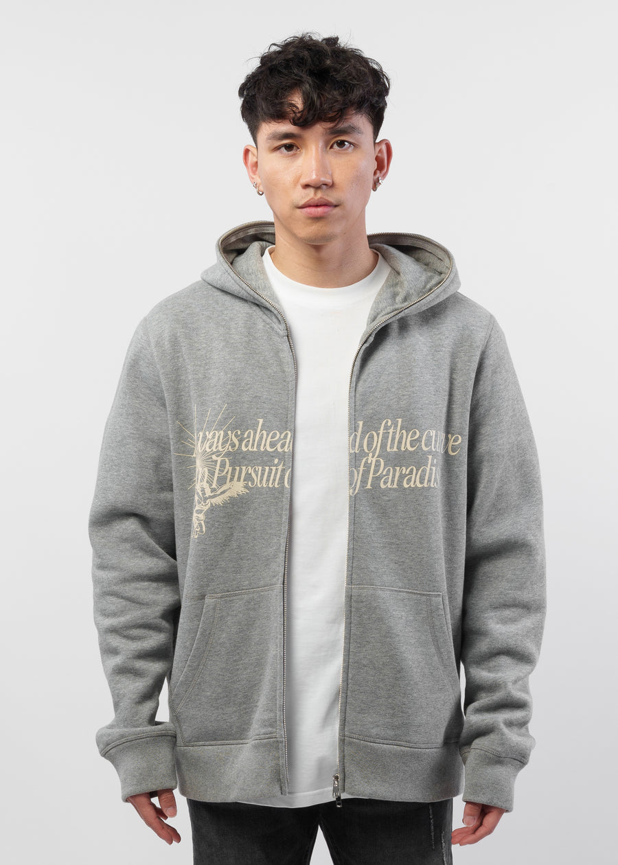 Angel Energy Full-zip Hoodie // Heather