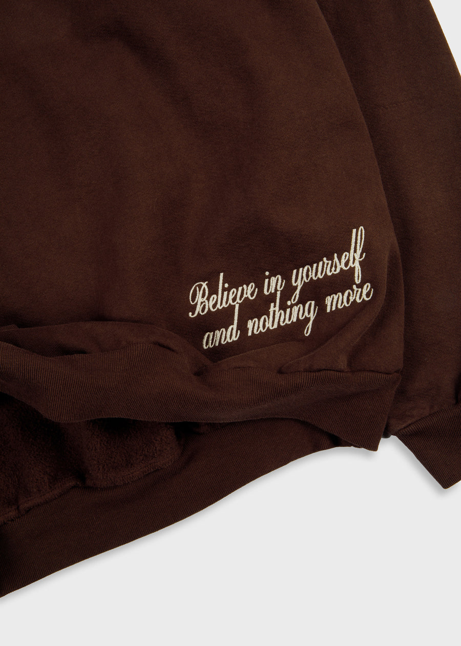Passion Is Rare Crewneck // Chocolate