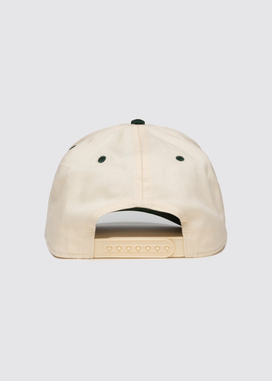 City of Angels A-Frame Snapback // Natural & Green