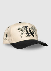 City of Angels A-Frame Snapback // Natural & Black