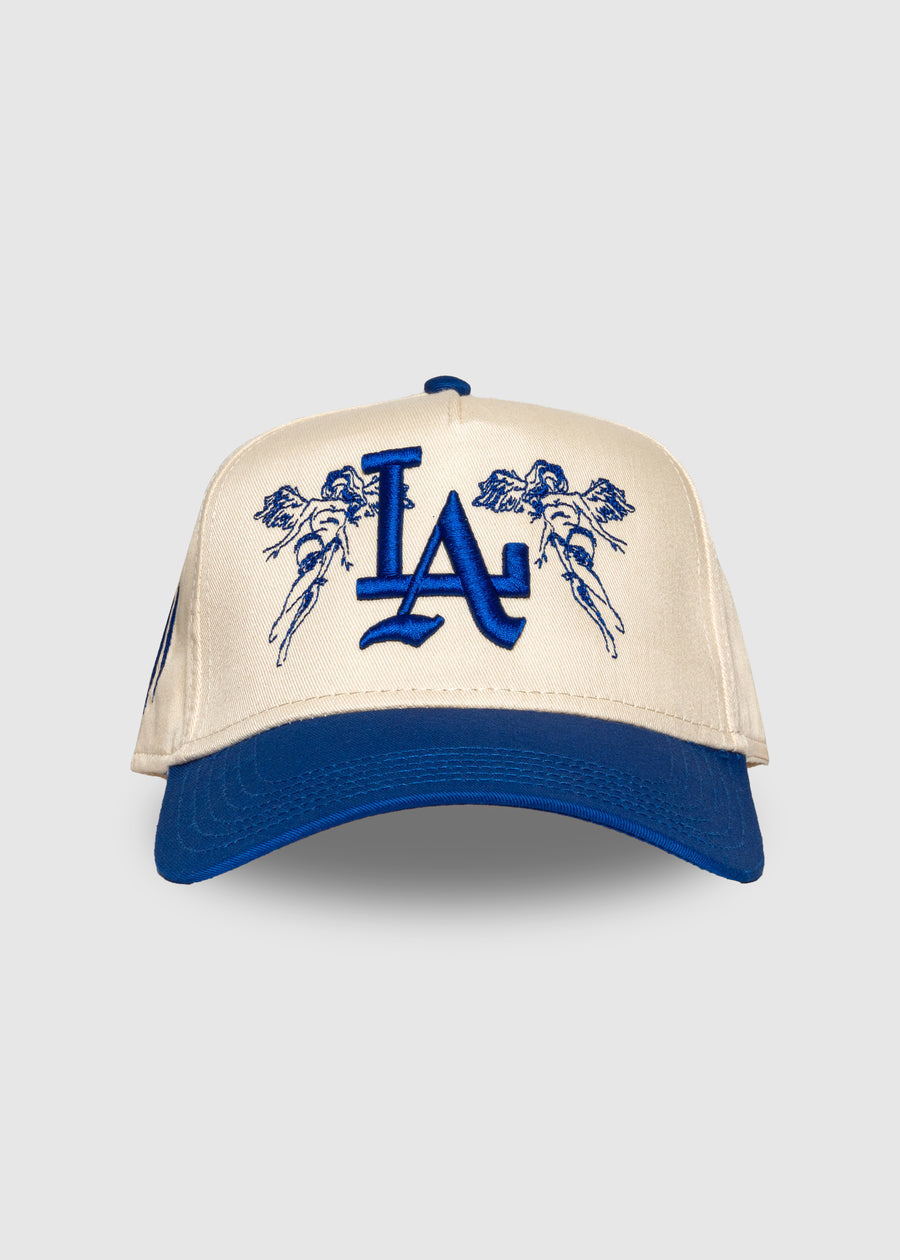 City of Angels A-Frame Snapback // Natural & Royal