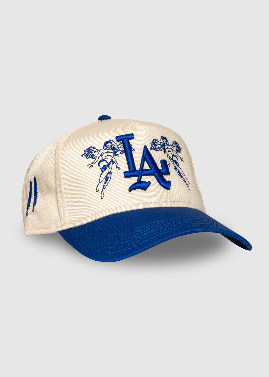 City of Angels A-Frame Snapback // Natural & Royal
