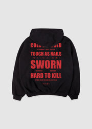 Cold Blooded Hoodie // Black
