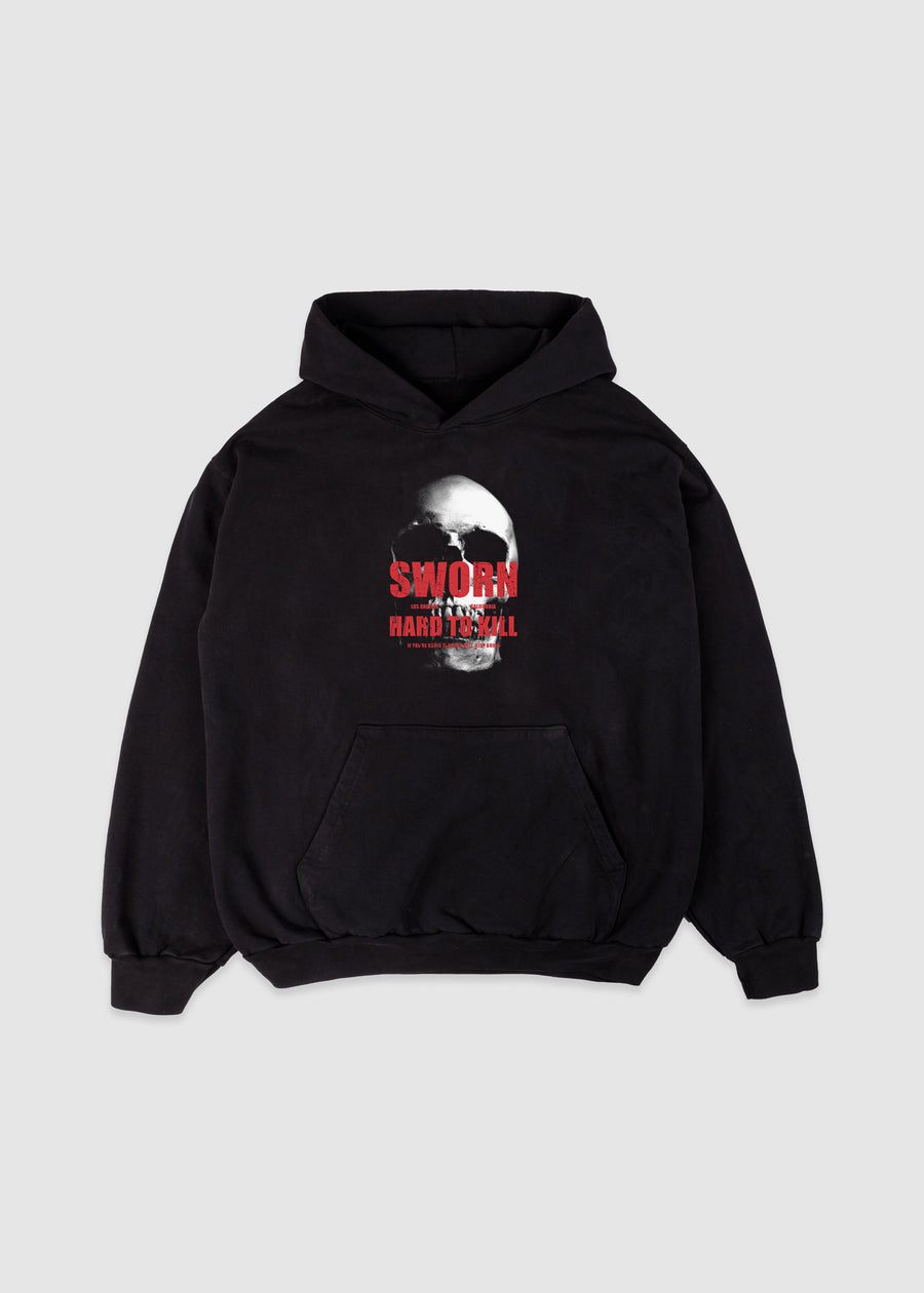 Cold Blooded Hoodie // Black
