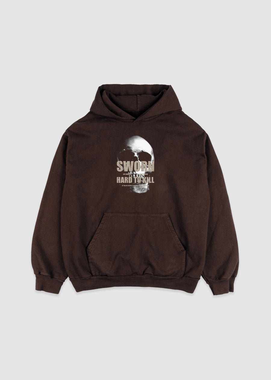 Cold Blooded Hoodie // Chocolate