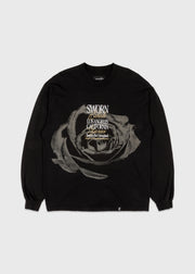 Florecer Longsleeve Tee // Black